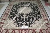stock wool and silk tabriz persian rugs No.45 factory manufacturer